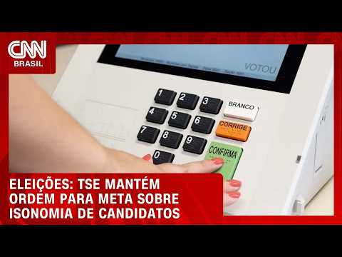 TSE mantém decisão que proíbe Meta de interferir na distribuição de conteúdo eleitoral | CNN AGORA
