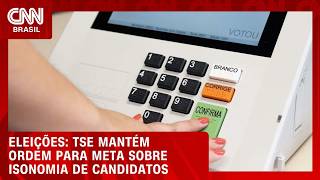 Vídeo: TSE mantém decisão que proíbe Meta de interferir na distribuição de conteúdo eleitoral | CNN AGORA