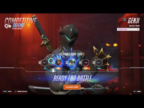 EX OWL INSANE GENJI - SDBURN! Shadowburn FLAWLESS Genji Gameplay Season 17