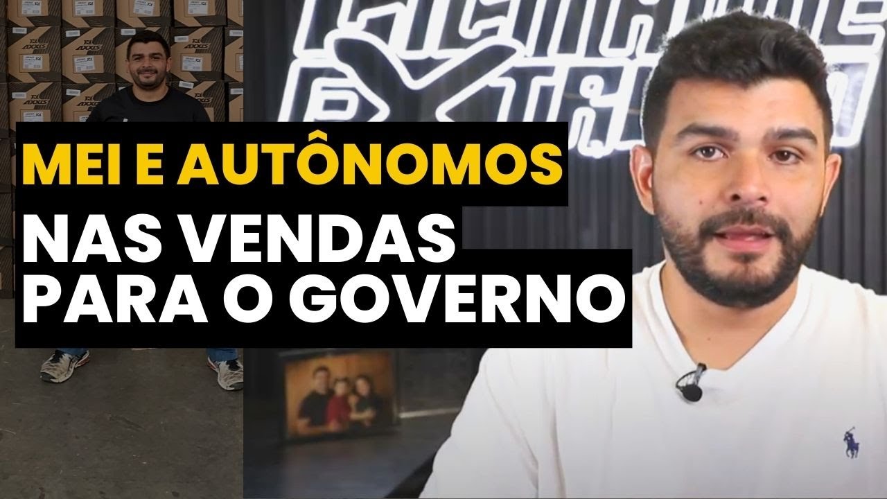 AUTÔNOMO OU MEI PARA VENDER PARA O GOVERNO?
