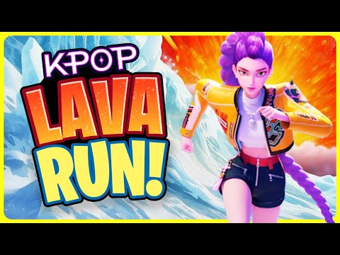 K-Pop Winter Lava Run ⚡️ Brain Break for Kids ⚡️ Demon Hunters