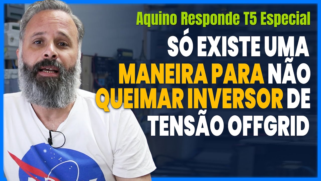 DESCUBRA a ÚNICA FORMA de não QUEIMAR SEU INVERSOR Solar OffGrid