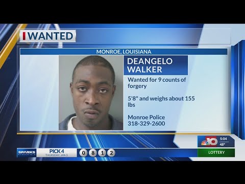 Local man wanted for 9 counts of forgery