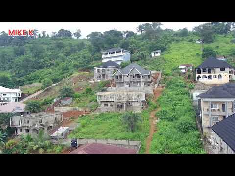 BEAUTIFUL MOUNTAIN AND BEACHFRONT VIEW OF SUSSEX VILLAGE, FREETOWN SIERRA LEONE 🇸🇱