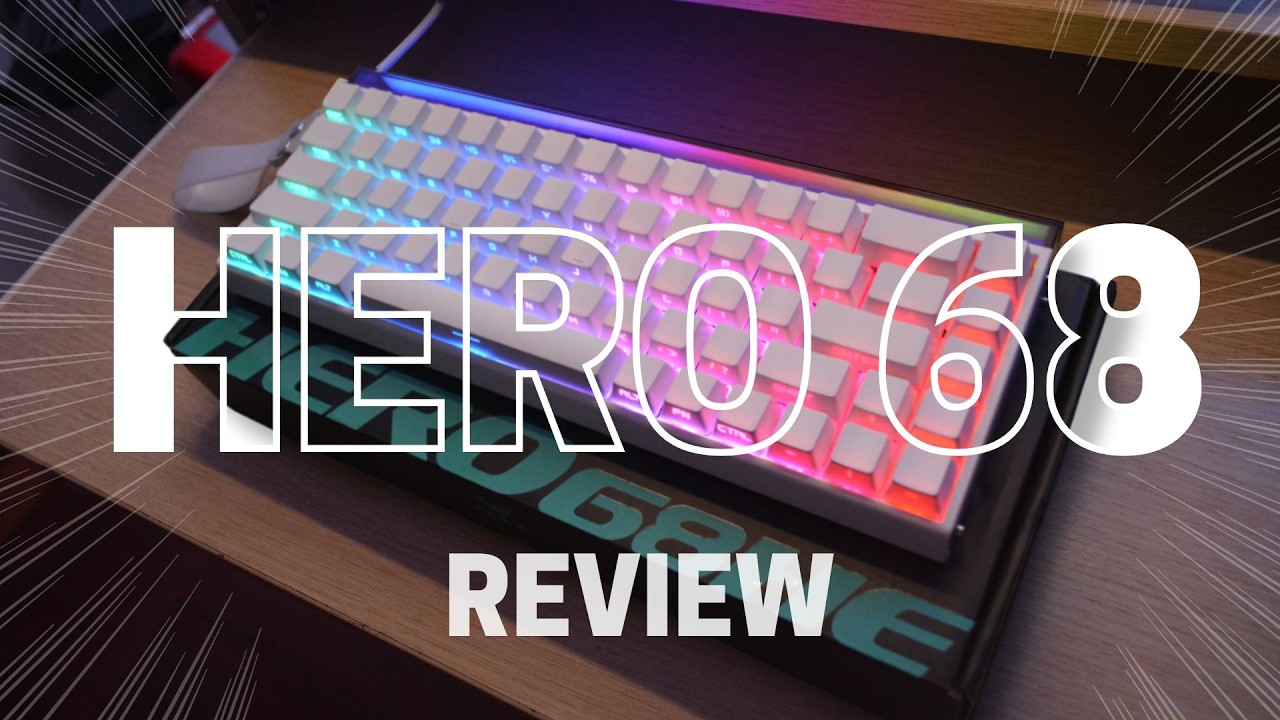 Valeu a pena? HERO 68 HE Review Sincera - O MELHOR TECLADO MAGNETICO