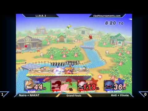 LIRR 2 - Anti + Vinnie vs Nairo + NAKAT - Grand Finals - SSBB