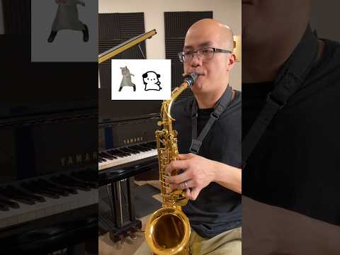 1 second vs 10 YEARS of saxophone!!!