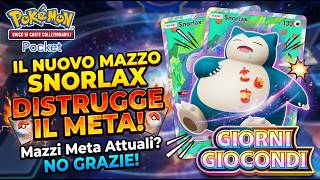 Il NUOVO MAZZO SNORLAX sta DISTRUGGENDO il META! 🤯 | Pokémon TCG Pocket