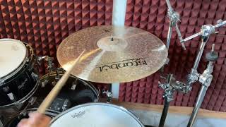 Video thumbnail for Istanbul Mehmet MC Jazz 22” Ride 2466g SOLD by Round Sound Cymbals