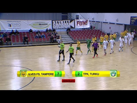 Ilves FS-TPK 7-2 (5-0) Futsal-Liiga maalikooste 30.1.2015