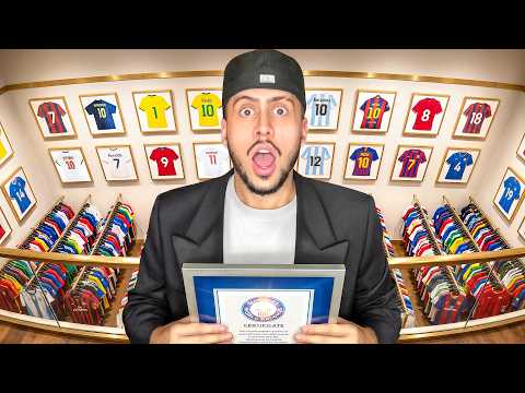 ENTRÉ A LA COLECCIÓN DE CAMISETAS MÁS GRANDE DEL MUNDO🌎 😱