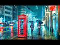 London Heavy Rain Walk At Night ️ West End City Streets Ambience 2025 4K HDR