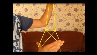 Как сделать из шнурка эльфивую башню