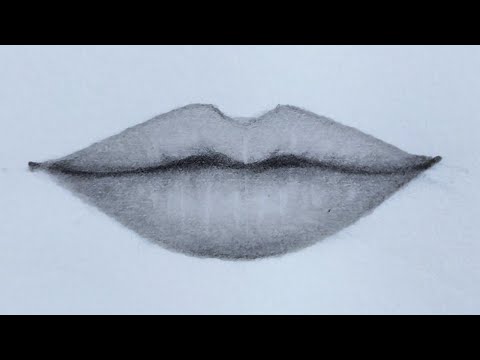 How to draw a mouth easy for beginners