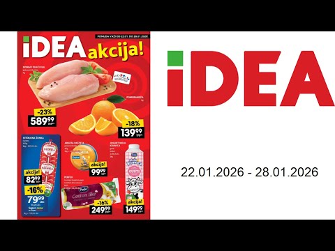 Idea katalog - Nedeljni katalog - 22.01.-28.01.2026