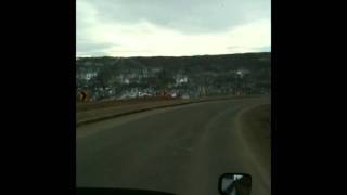 preview picture of video 'Steep Hills-Cecil Lake Brake Check Back to Fort St John, BC'