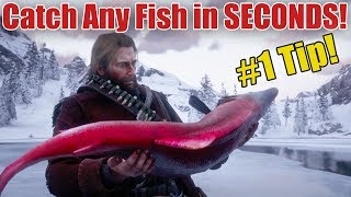 🐟 Catch Any Fish in SECONDS! 🎣 | #1 Fishing Tip! | Red Dead Redemption 2 (RDR2)