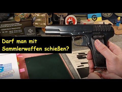 Dürfen Waffensammler schießen? Benötigen sie einen Munitionserwerbsschein?