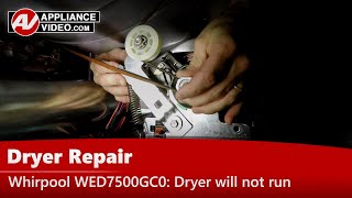 Whirlpool Dryer Repair: Will Not Power On - Drive Belt