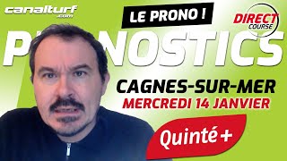 emission video des courses turf pmu du Mercredi 14 janvier 2026