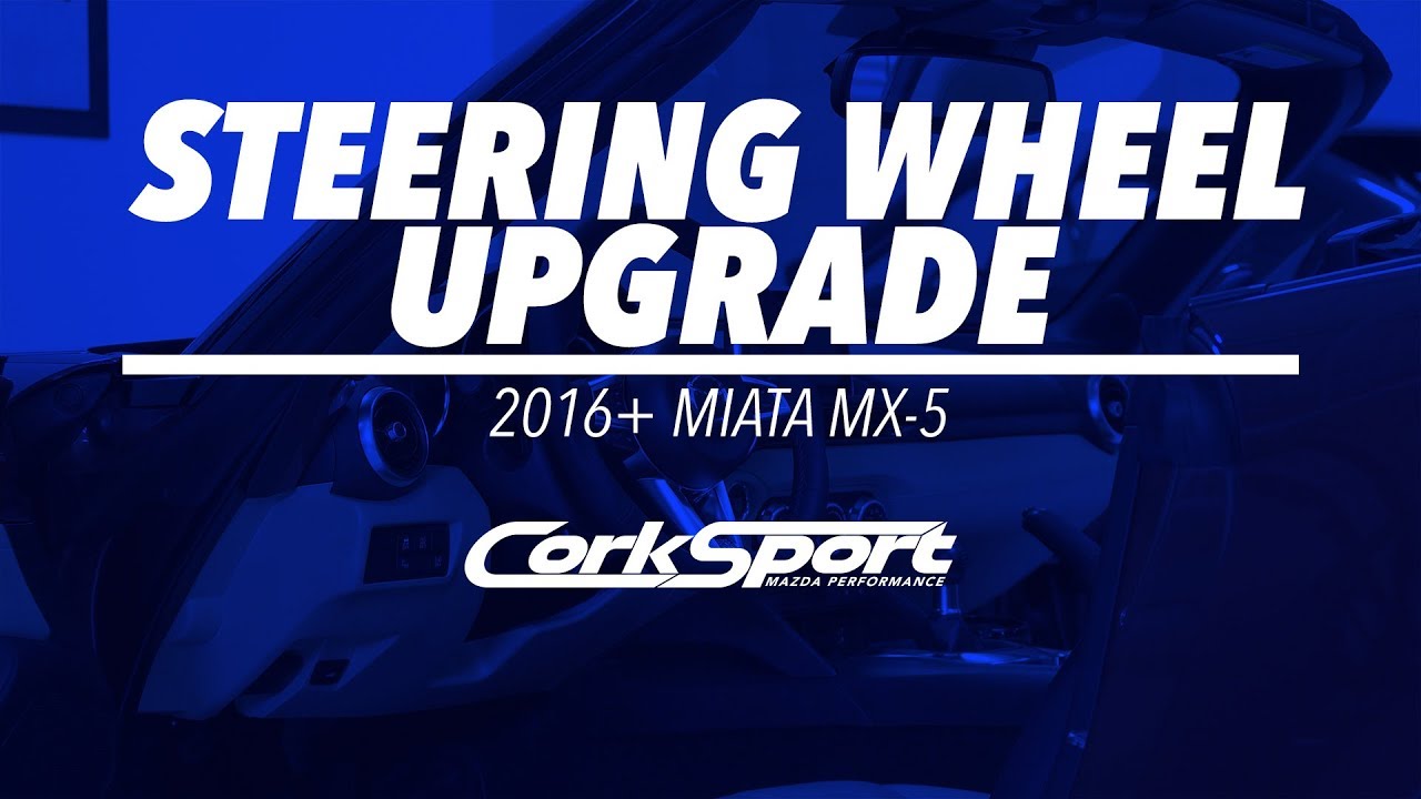 2016 and up Mazda Mx5 Miata Steering Wheel Video