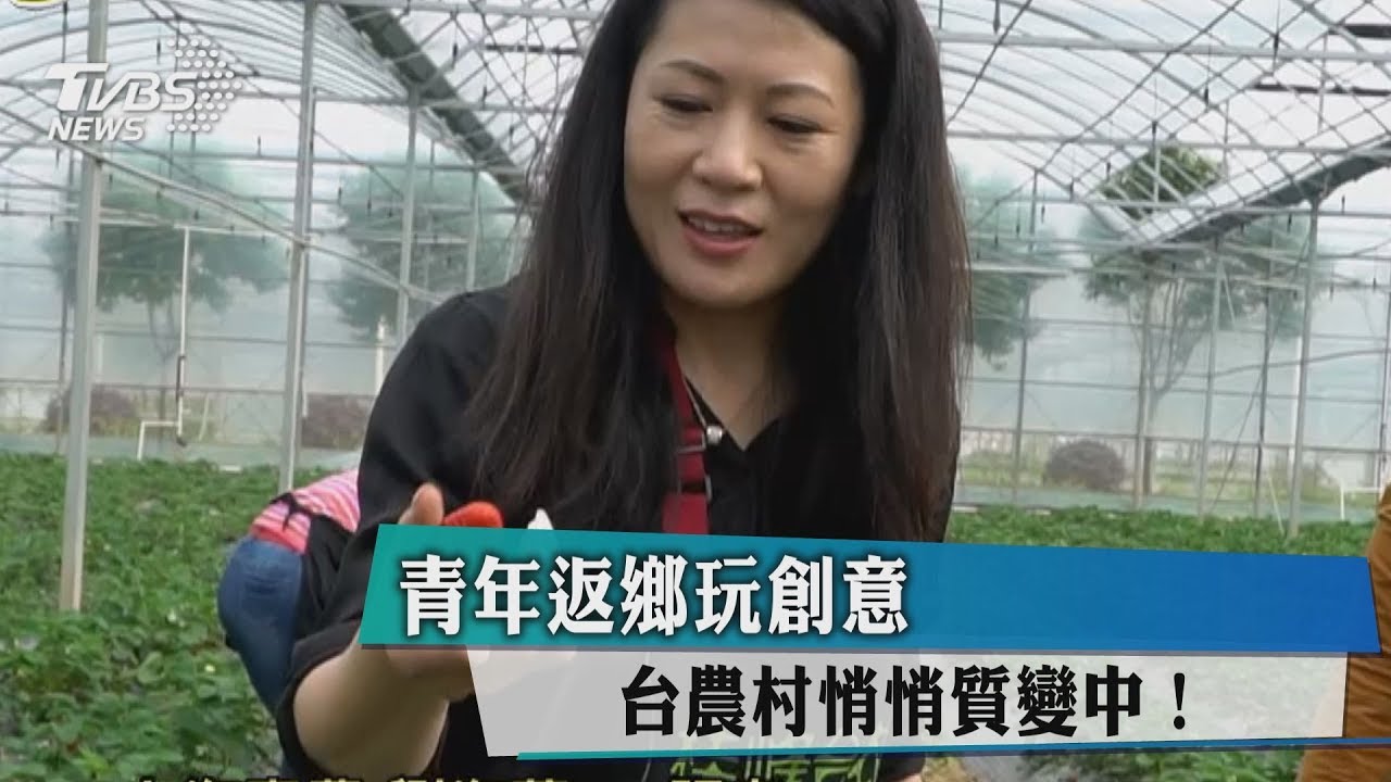 青年返鄉玩創意 台農村悄悄質變中!
