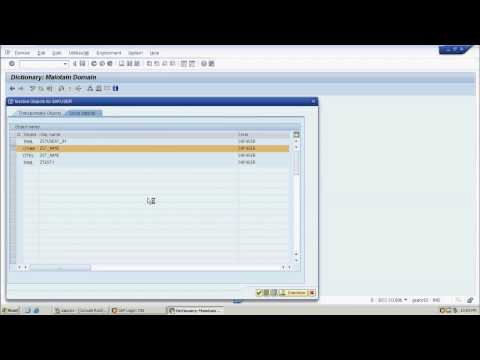 SAP ABAP DATA DICTIONARY