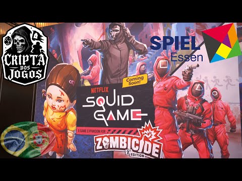 Preview do Squid Game - Expansão do Zombicide 2nd Edition