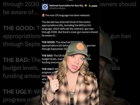 The Good The Bad And The UGLY Of The CR #2ndamendment #shortsfeed #shortsvideo #shorts Thumbnail