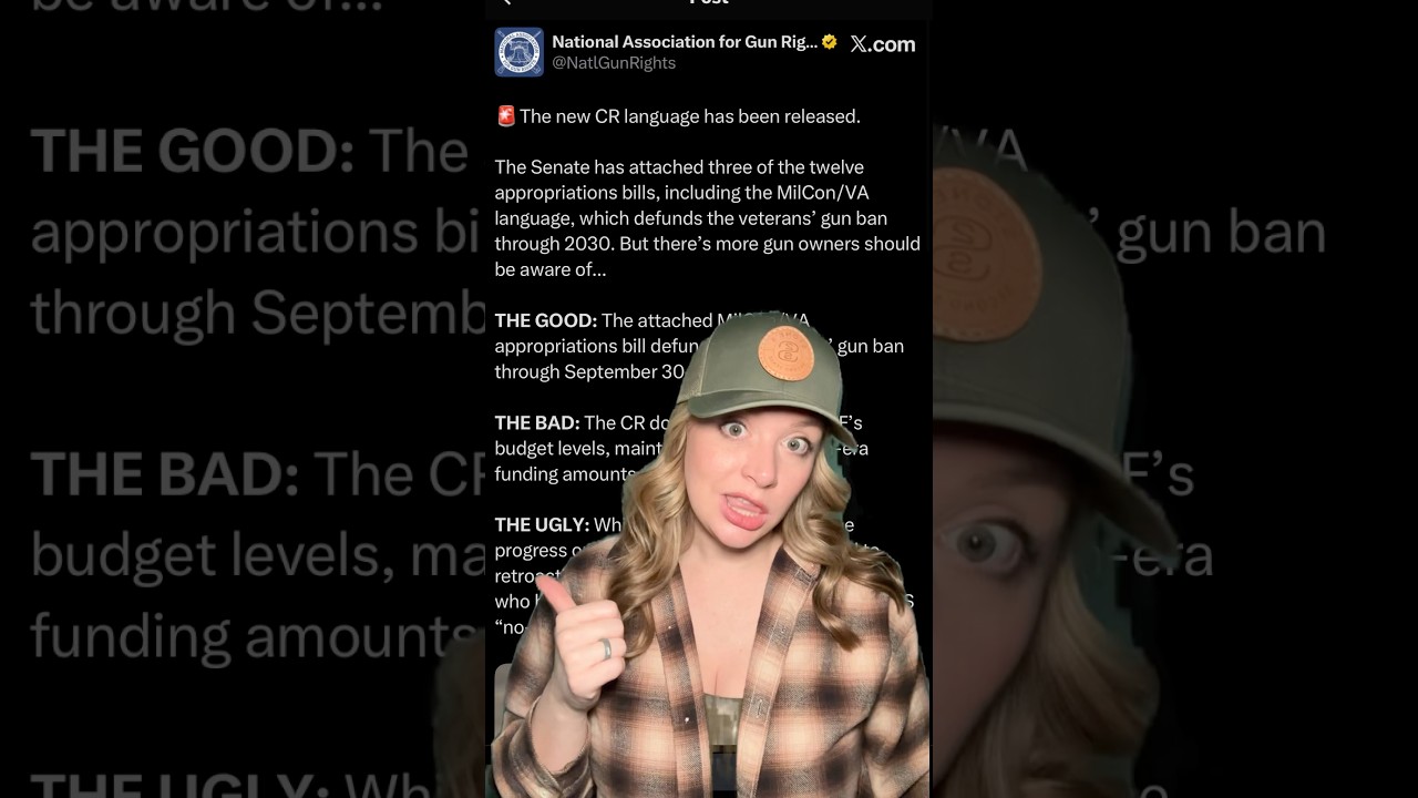 The Good The Bad And The UGLY Of The CR #2ndamendment #shortsfeed #shortsvideo #shorts