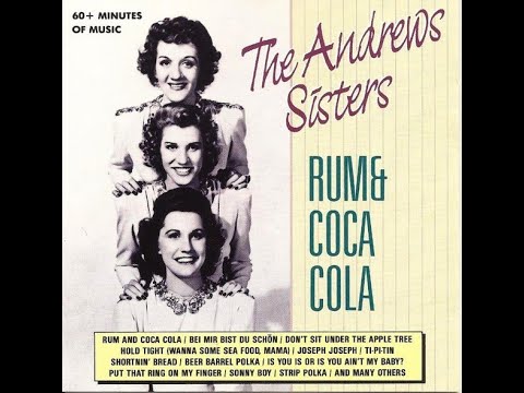 The Andrews Sisters – Rum & Coca Cola 1990 (vinyl record)