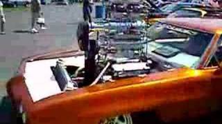 1970 Pontiac GTO double blower - Blown Pro Street