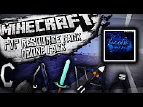 | 64x64 BLUE THEMED MINECRAFT PVP Texture Pack | The Ozone Pack