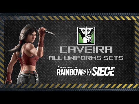 Caveira Elite and All Uniforms Sets including DEV Weapon Skin - Rainbow Six Siege
