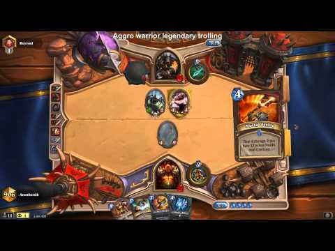 Aggro warrior vs Reynad