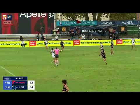 Rd 6 SANFL Reserves - Norwood's Max Michalanney