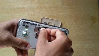 Samsung Galaxy J5 - How to Insert Sim card | Micro sim | Dual Sim | Mobile Tutorial |