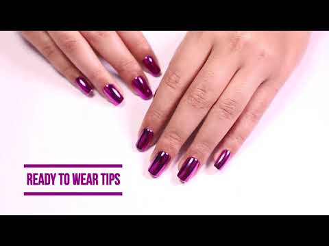 Party wear designer nail tips