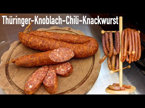 Thüringer-Knoblauch-Chili-Knackwurst So einfach geht's 👍
