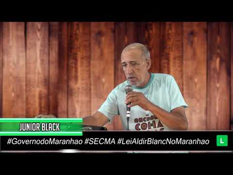 DJ JUNIOR BLACK /2ª SEQUENCIA / #GovernodoMaranhao #SECMA #LeiAldirBlancNoMaranhao