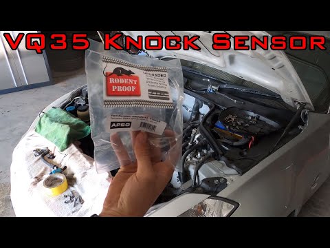 350z Knock Sensor and Harness Replacement