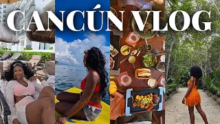 Cancún Vlog: Spend 6 days in Cancun with me | Travel Prep | Jungle Tours | Cenotes & Beach Days 🌴