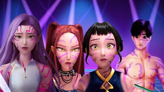 K POP DEMON HUNTERS 2 SAJA BOYS  COFFIN DANCE SONG KDV REMIX