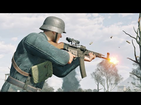 Enlisted Gameplay - German Forces vs Soviet Forces - Königsplatz West - Battle of Berlin