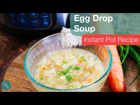 How to make Simple and Easy EGG DROP SOUP Recipe using INSTANT POT