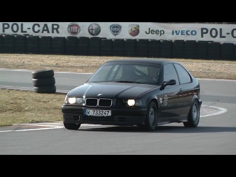 Sławek Brożek, BMW E36 - II SuperOES Tor Poznań - 04.03.2017