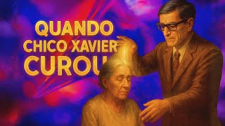 CHICO XAVIER CURA UMA MULHER | UM SIMPLES PASSE CURA UMA SENHORA E CHOCA A TODOS #chicoxavier