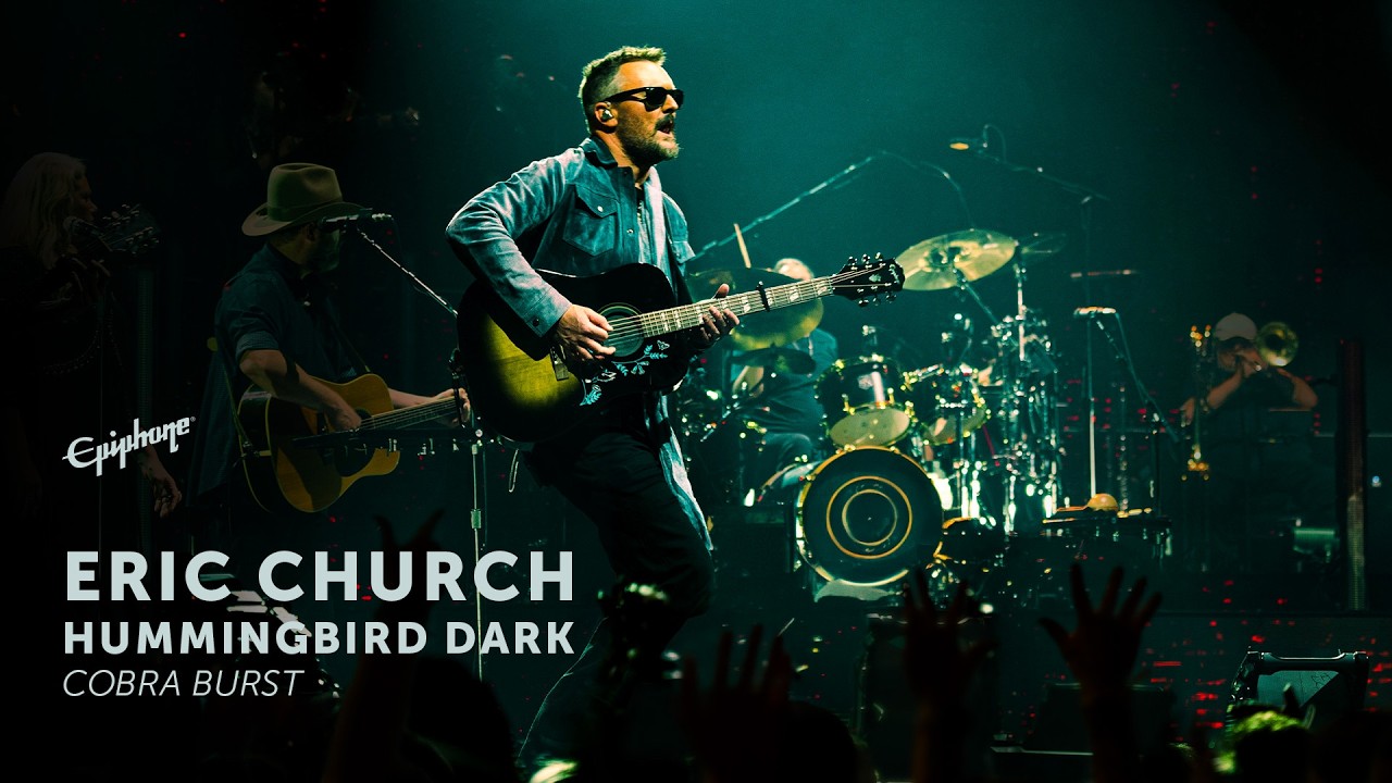 Introducing the Epiphone Eric Church Hummingbird Dark - YouTube