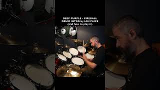 HOW TO PLAY - FIREBALL - DEEP PURPLE - DRUM INTRO