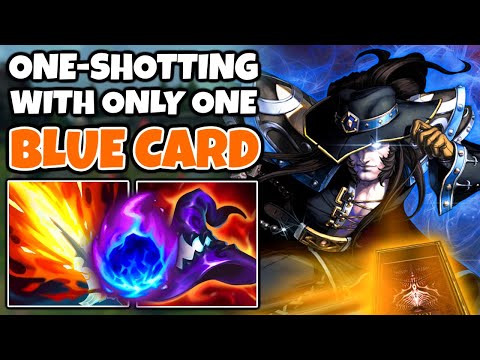 I one-shot with 1 Blue Card. Absolutely insane Twisted Fate game. | Pekin Woof